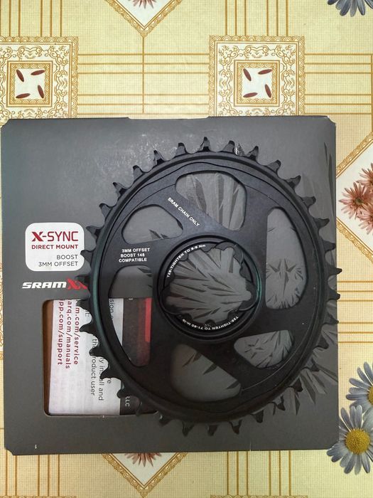 Prato SRAM X-Sync Eagle Direct Mount 34t Oval