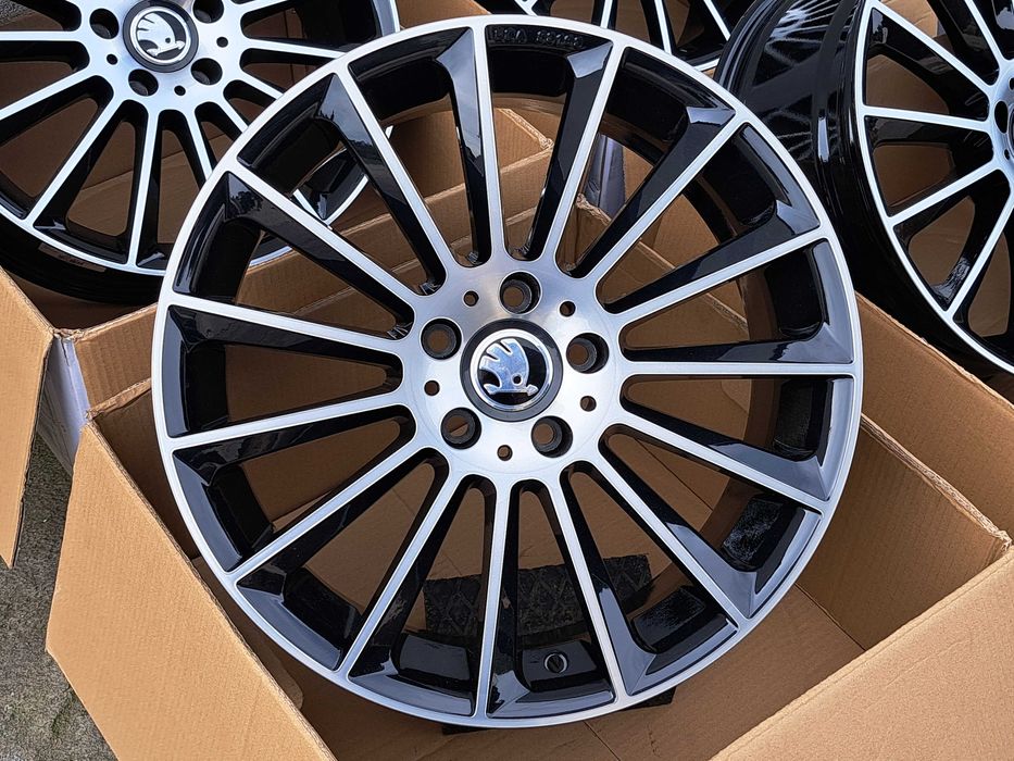 Alufelgi SKODA 18 5x112 Karoq Octavia Scout Kodiaq Yeti CA17 CNC