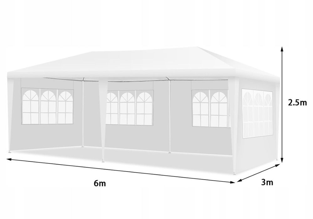 Pawilon ogrodowy weselny imprezowy