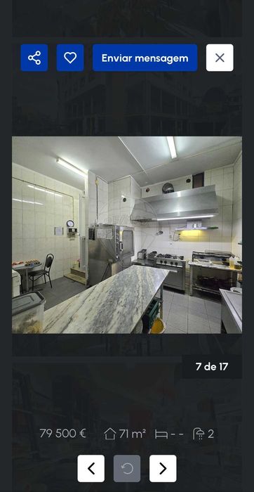 Vender-se pastelaria e cafe