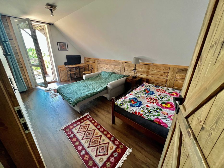 Edkovy Ray 12osób+,jacuzzi,sauna,jezioro,bilard,ping-pong,wiata,ognisk