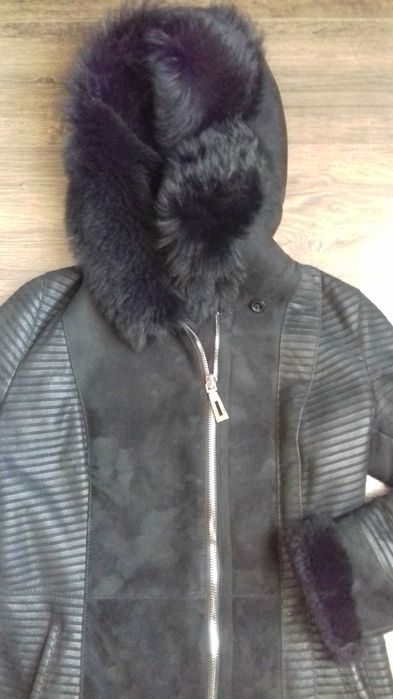 Дублянка жіноча з натурального хутра
