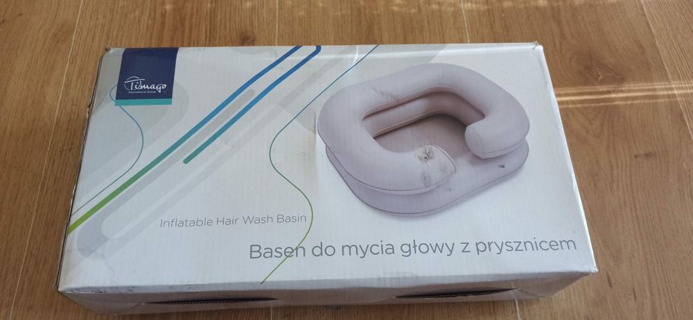 Basen do mycia głowy z prysznicem