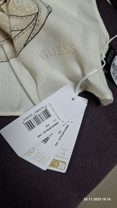 Хустка Guess AW5412POL03 -IVO