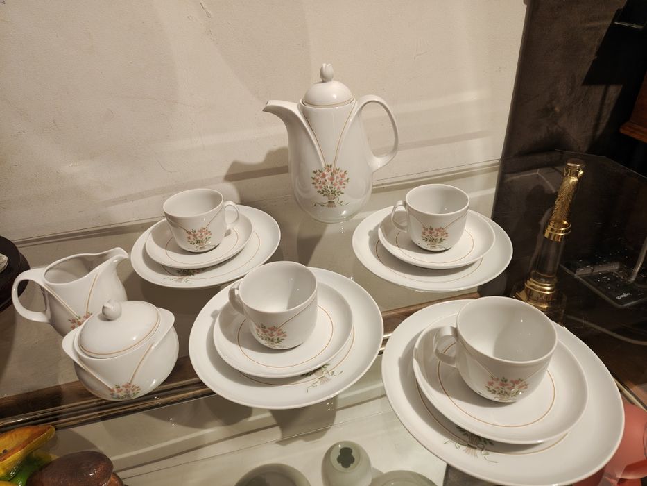 Serwis kawowy porcelanowy  scherzer Bavaria