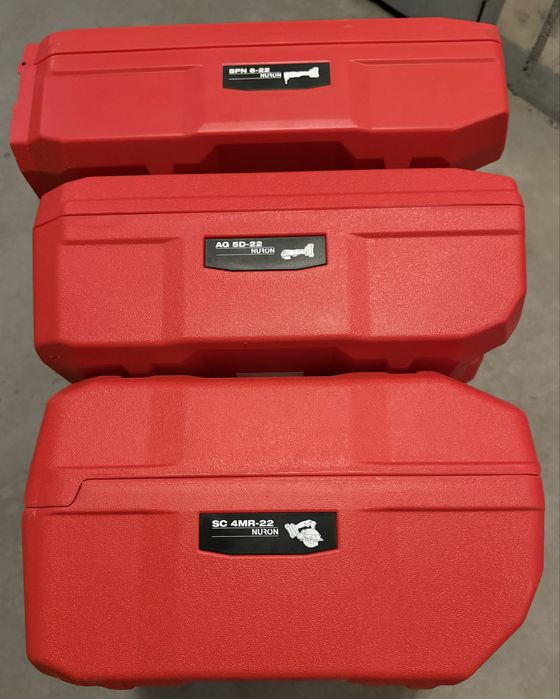NOWA walizka Hilti - modele: SF 8M-22, SR 6-22, AG 5D-22, SC 4MR-22
