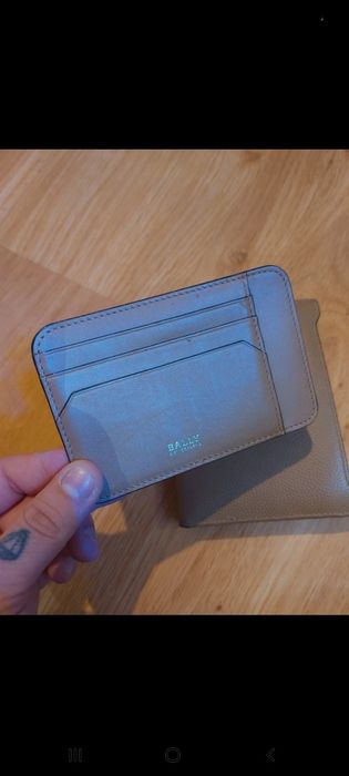 Oryginalny Portfel skórzany Bally