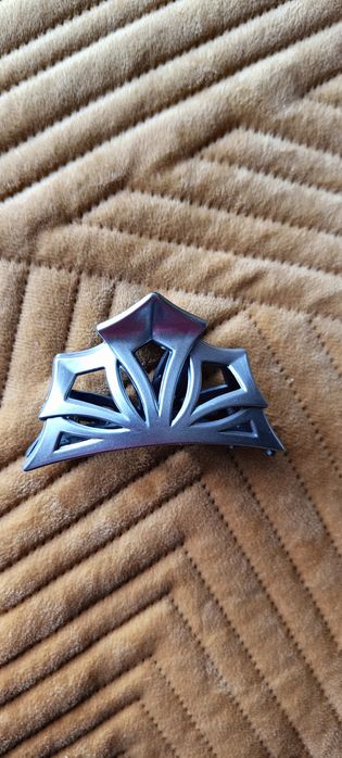 Srebrna spinka do włosów