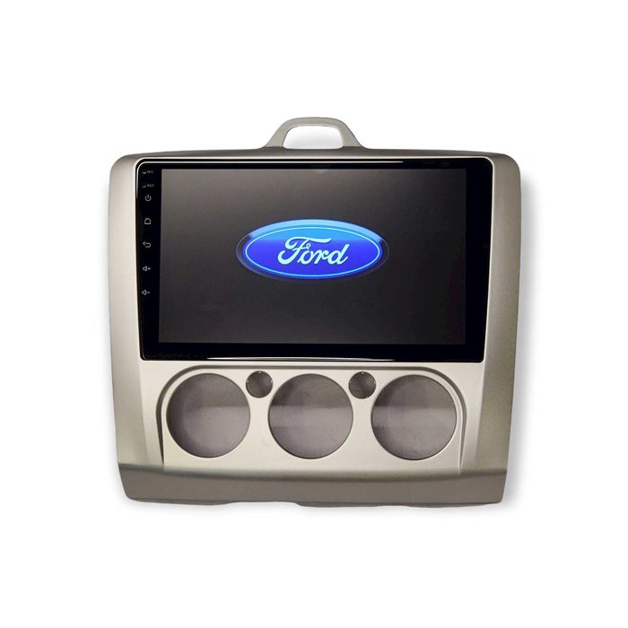 Rádio 2 DIN FORD Focus mk2 mk3 AC Manual - Android Wifi GPS - Novo