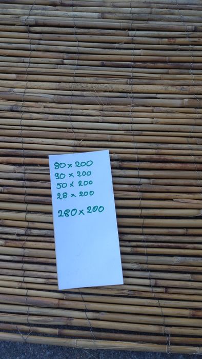 Ogrodzenie z bambusa