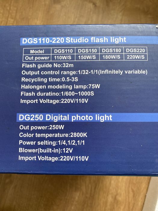 Lampa do zdjęć Studio flash light
