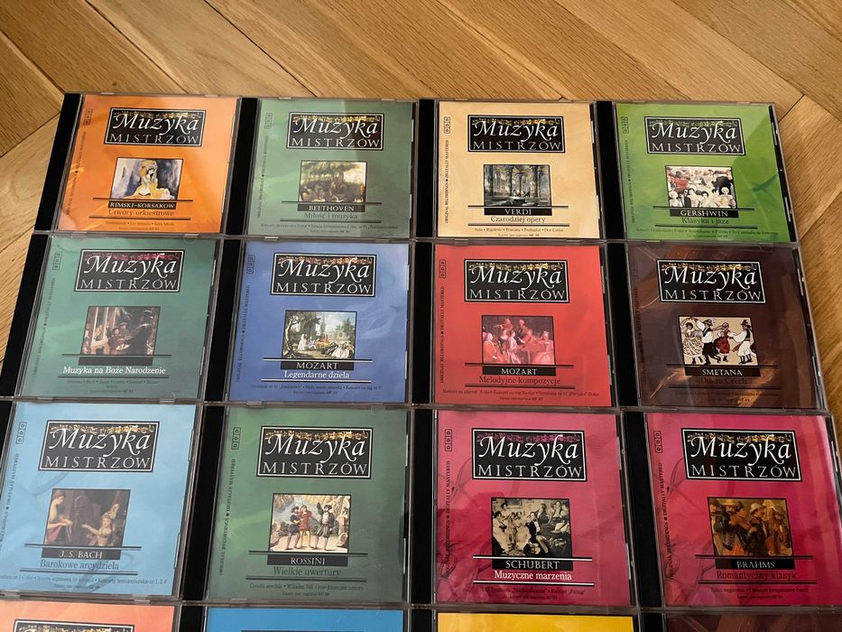 Muzyka Mistrzów 17 CD Bethoven Vivaldi Brahms