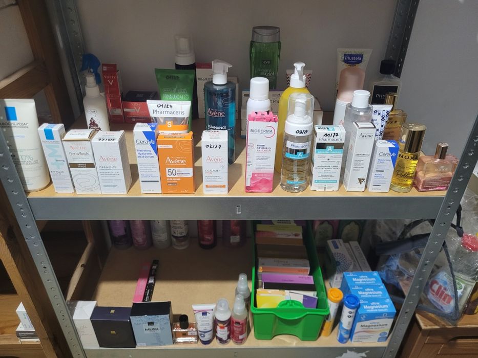 Kosmetyki Avene Vichy Nuxe La Roche-Posay Mustela