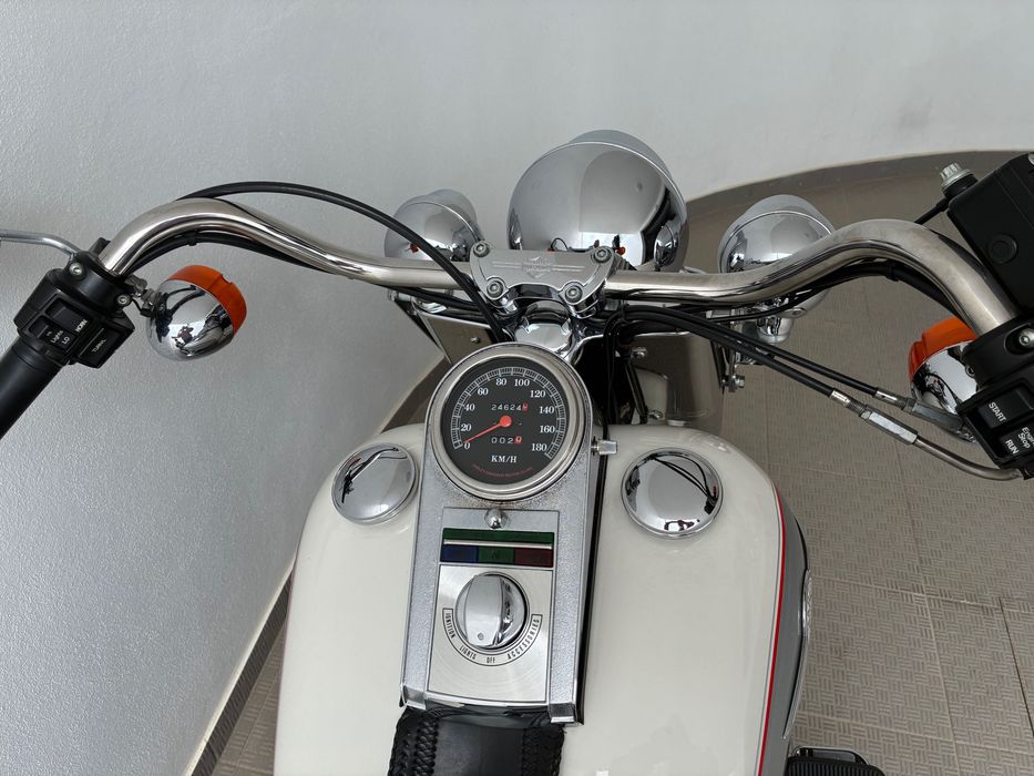 Harley Davidson FLSTN Heritage Softail Nostalgia Special Cowglide Moo Glide 2