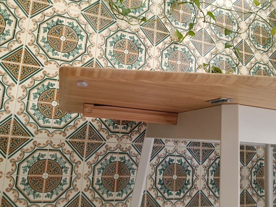 Mesa extensível 80/135cm - 75cm