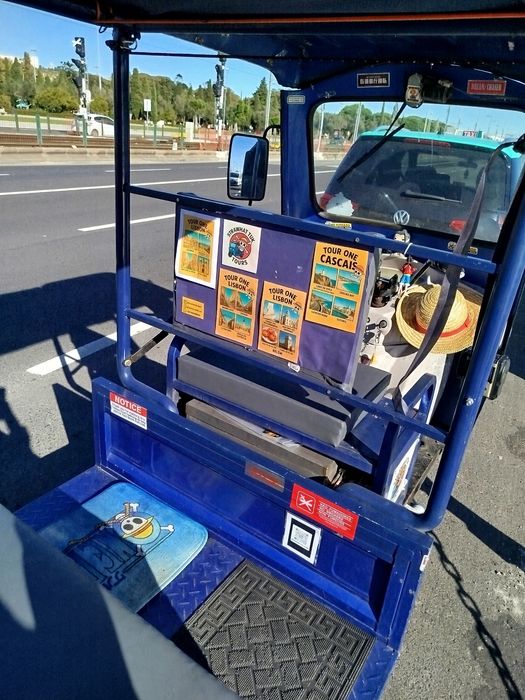 Tuktuk Elétrico – pronto a trabalhar