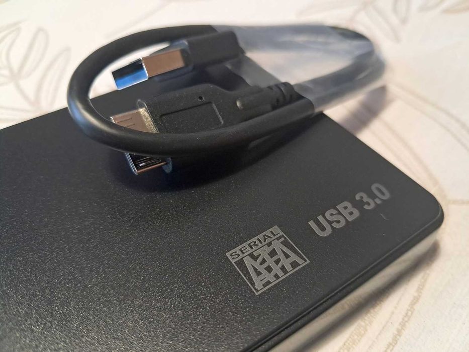 Obudowa kieszeń na dysk laptop SSD HDD na USB 3.0 odbiór Kraków 20zł
