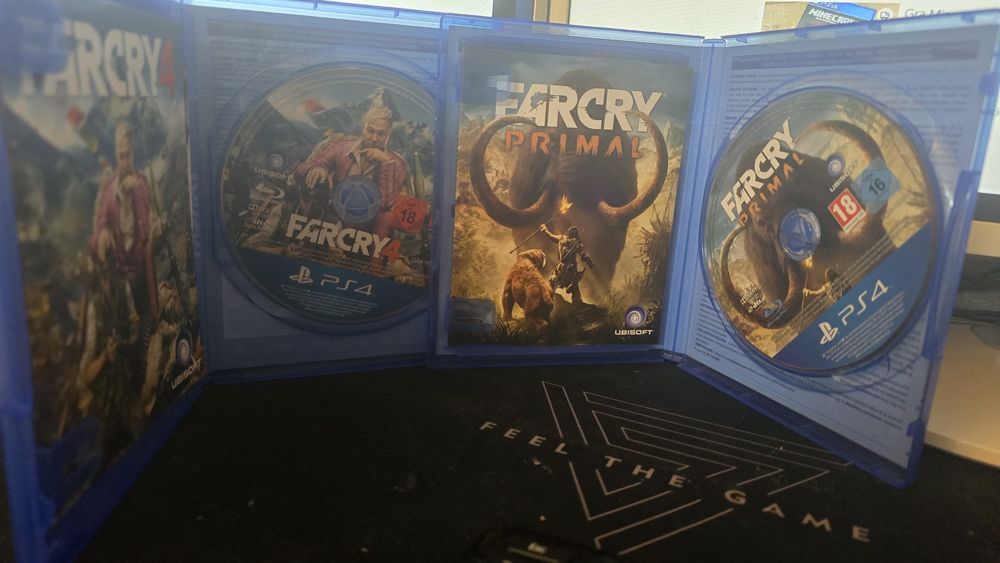 Far cry 4 primal double pack zestaw ps4 polska wersja dobry stan