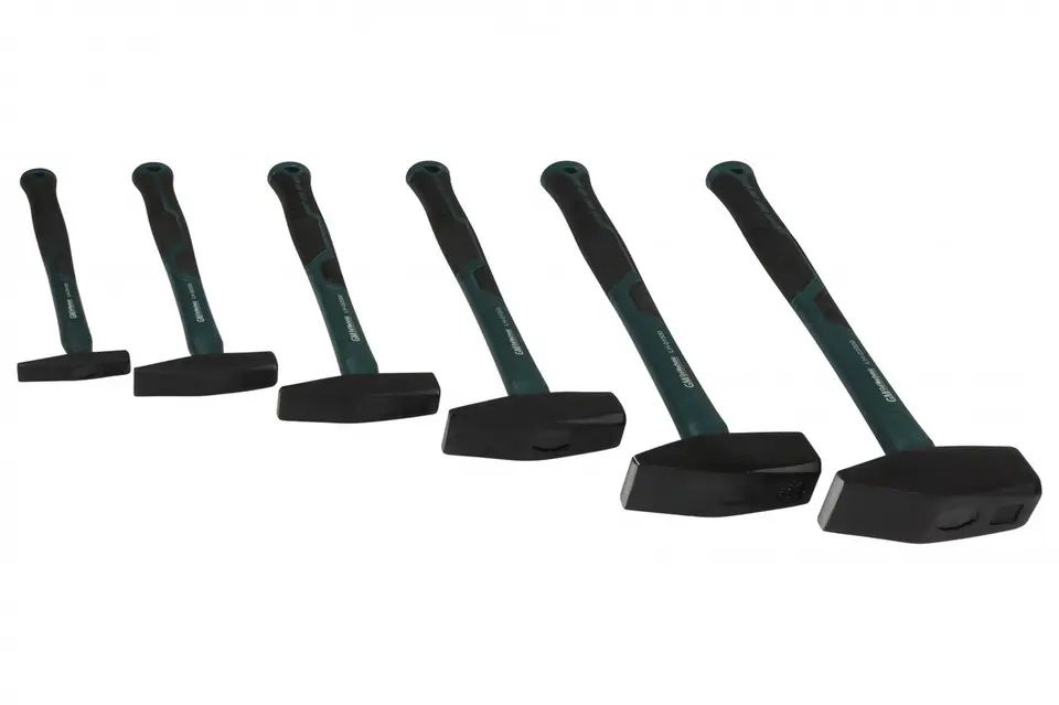 Набір молотків слюсарних GUT MECHANIC 6шт із скловолоконними ручками