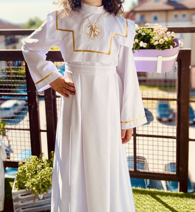 Alba komunijna dla dziewczynki