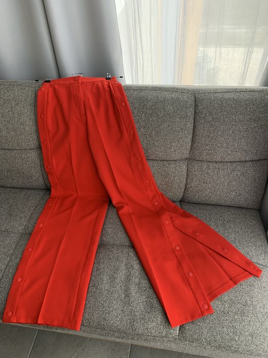 Штани брюки червоні xxs