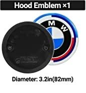 4 centros de jantes BMW / emblema capô / mala