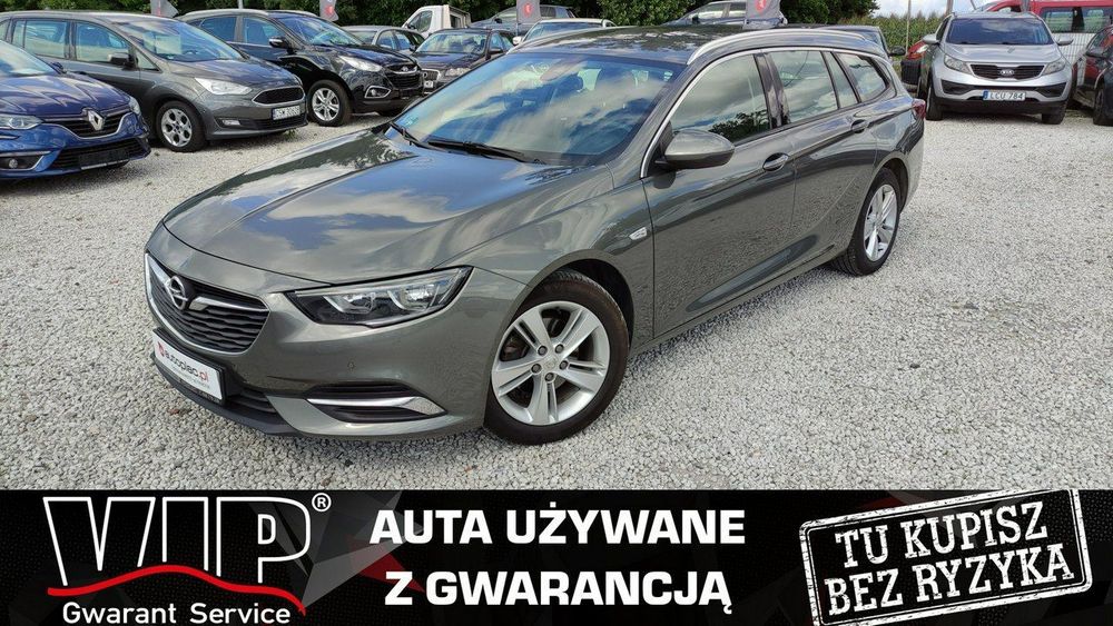Opel Insignia 1.5T 165kM Klima LED Temp. Akt. Grzana Szyba Asyst. Pełen Serwis