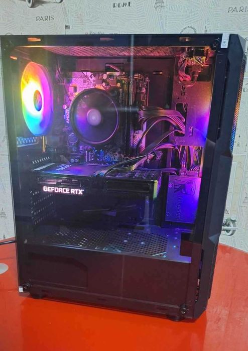 Игровой Компьютер/AMD Ryzen 5 4500/16ГБ/RTX 3060 12ГБ