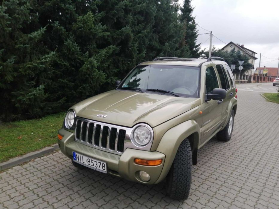Jeep Cherokee 2.4 benzyna + gaz 4x4, 2004r. klimatyzacja