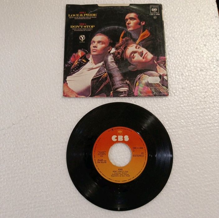 King Love & Pride PT 1984 CBS Disco Vinil Single 7" 45 RPM