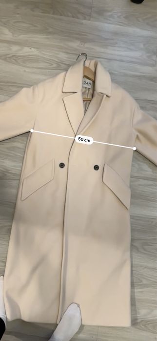 Płaszcz z wełny gratis szal z wełny