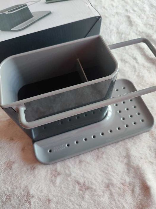 Organizer do zlewu Joseph Joseph 21x13x11,5 szary