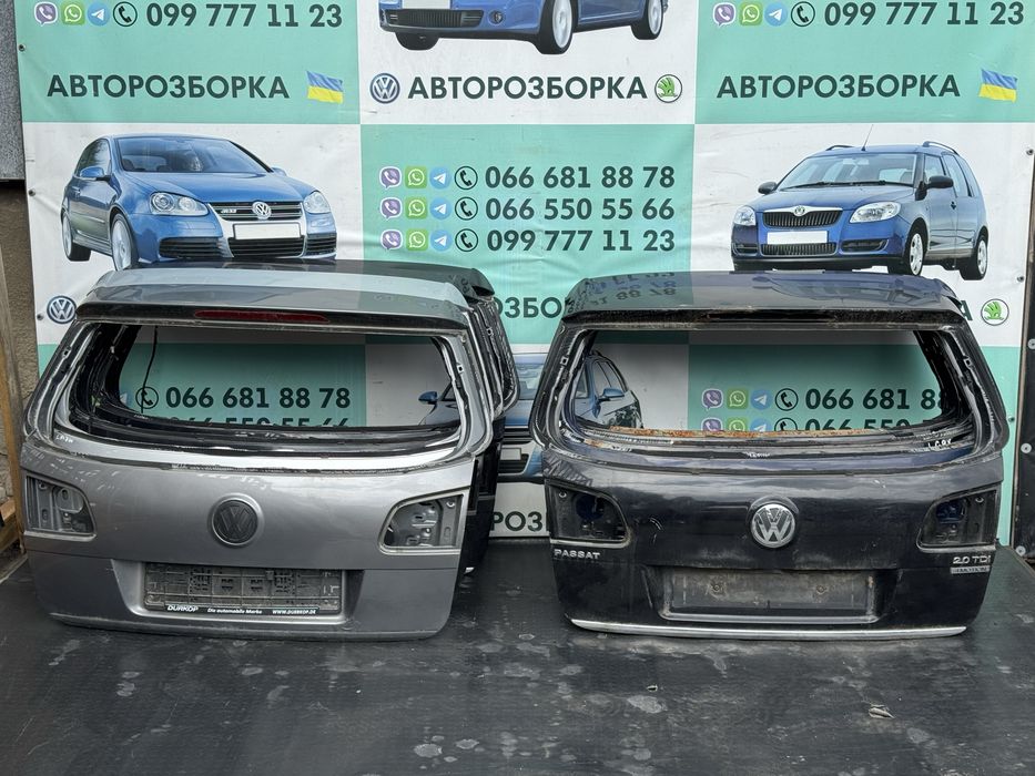 Ляда Пассат Б6 кришка багажника passat B6 кляпа універсал vw дверь