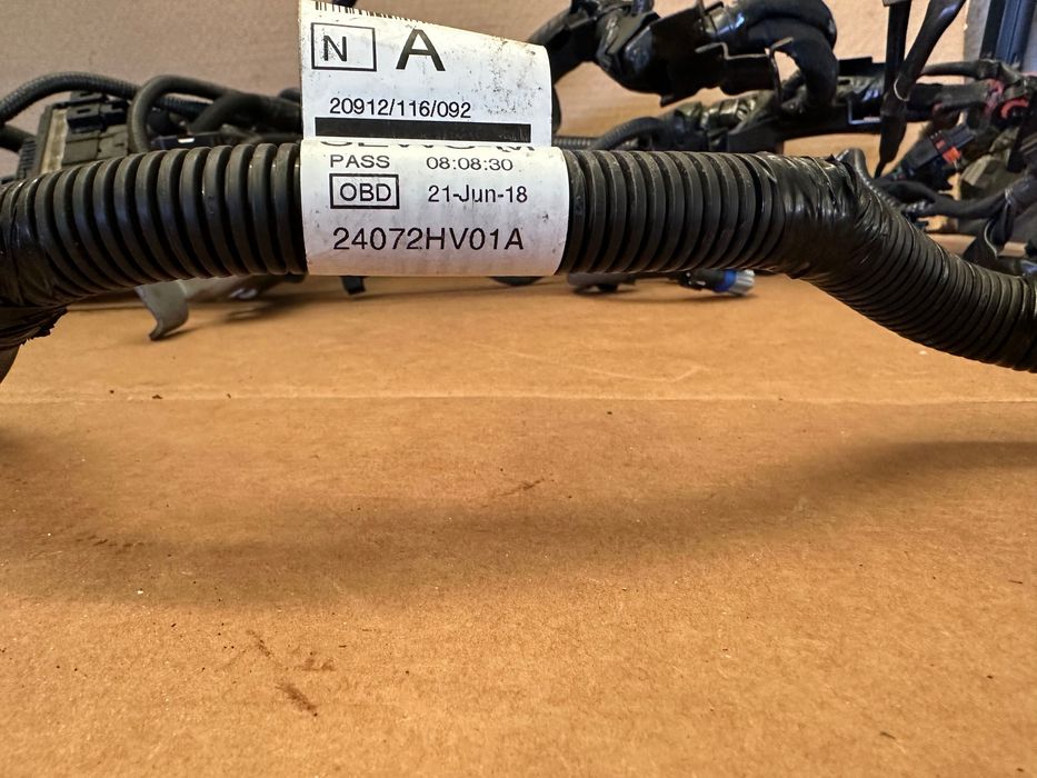 CABLAGEM DO MOTOR 1.5 DCI NISSAN QASHQAI J11 J18 \ 24011HV80A