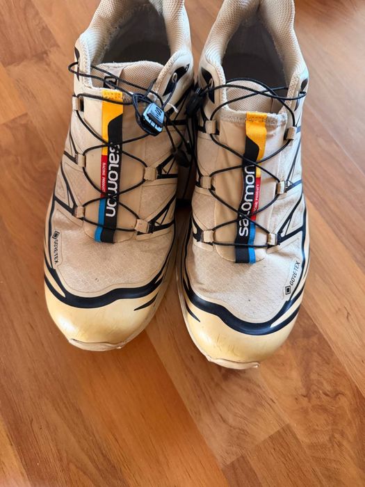 Salomon XT-6 Gore-Tex у кольорі Safari Beige
