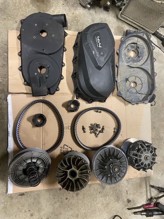 Obudowa cvt wewnętrza zewnętrzna Can am renegade g1 g2 outlander 800