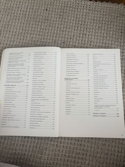 Opracowania szkolnych lektur dla liceum i technikum