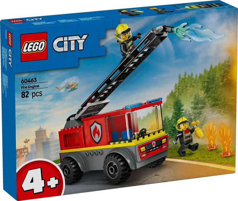 10 zestawów LEGO® 60463 City - Wóz strażacki z drabiną