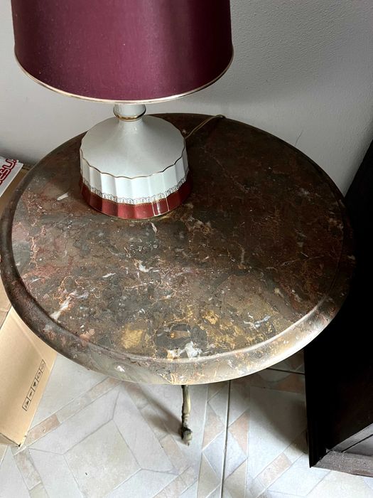 mesa de chá redonda