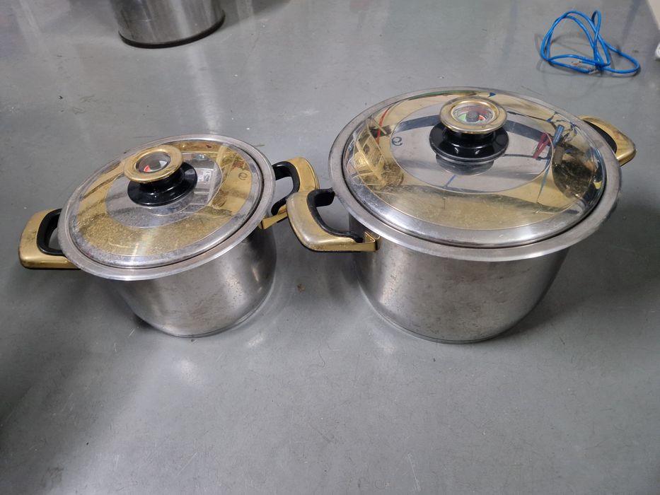 Trem de cozinha 4 panelas e tachos top