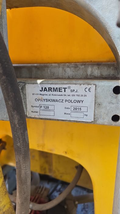Оприскувач 1000л 16м jar met гідравліка