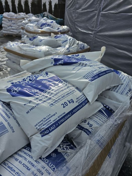 Sól drogowa workowana