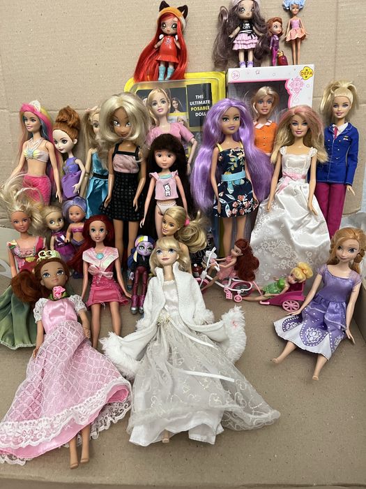 Ляльки барбі Анна эльза дінь дінь Рапунцель Русалочка дешево