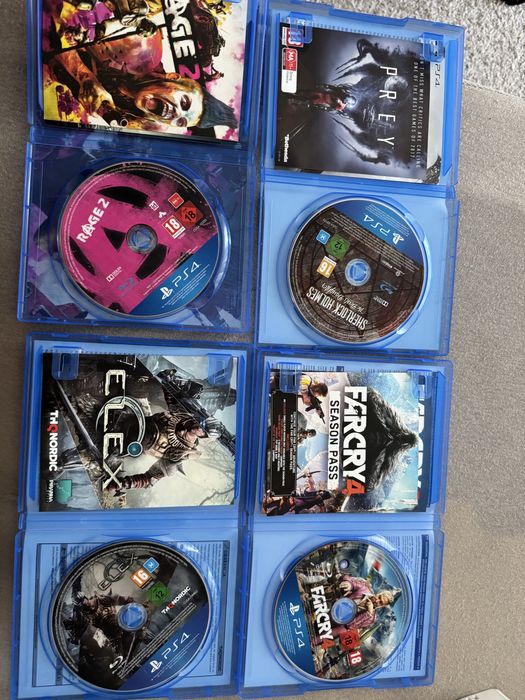 Zestaw gier na konsolę ps4