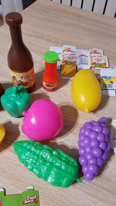 Warzywa i pudełka
