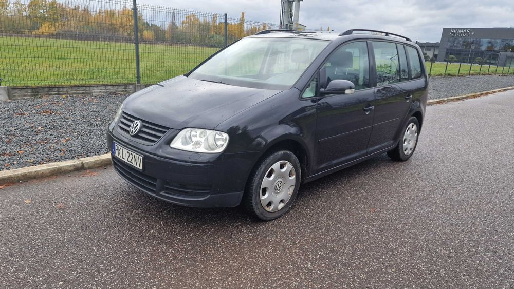 Volkswagen Touran 1.9 TDi NOWE SPRZĘGŁO105KM 2004r Klima 1wł od 12 lat