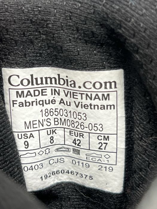 Черевики на мембрані Columbia Woterproof розмір:42-27 см устілка