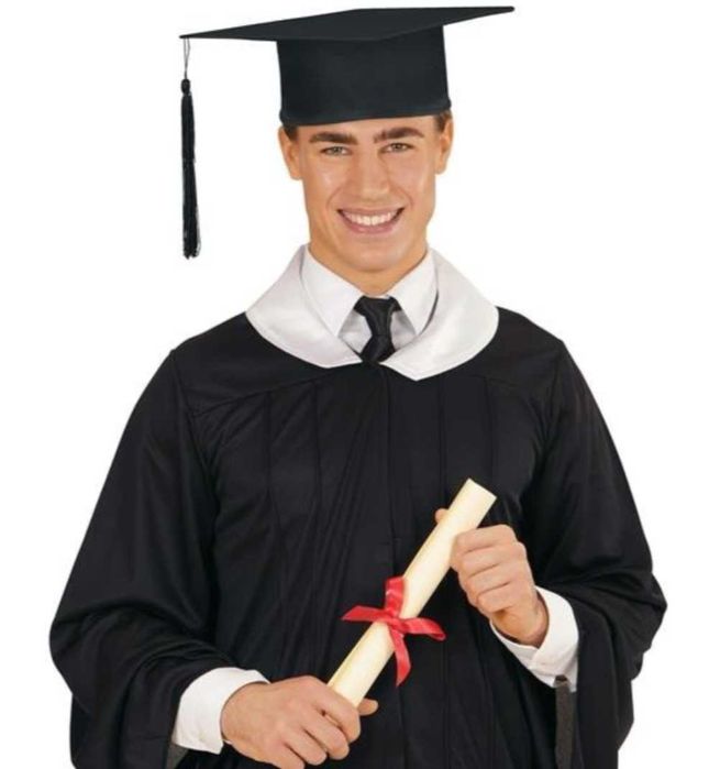 2 Czapki absolwenta studenta laureata biret zielony