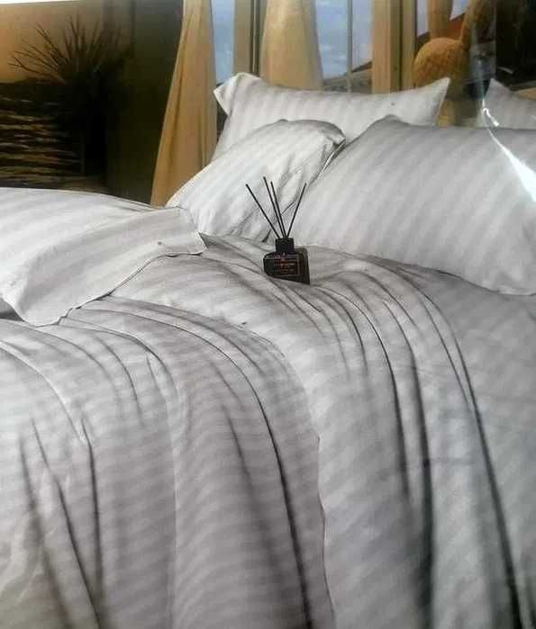 3x Pościel adamaszek hotelowa komplet pościeli hotelu mikrofibra