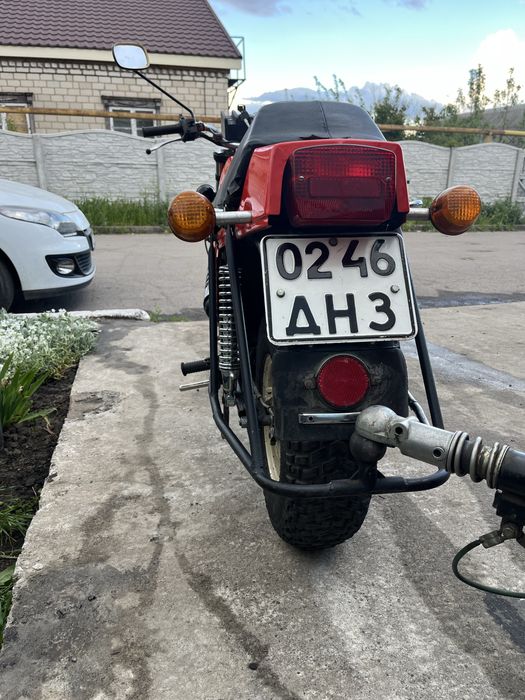 Мотоцикл Тула с прицепом